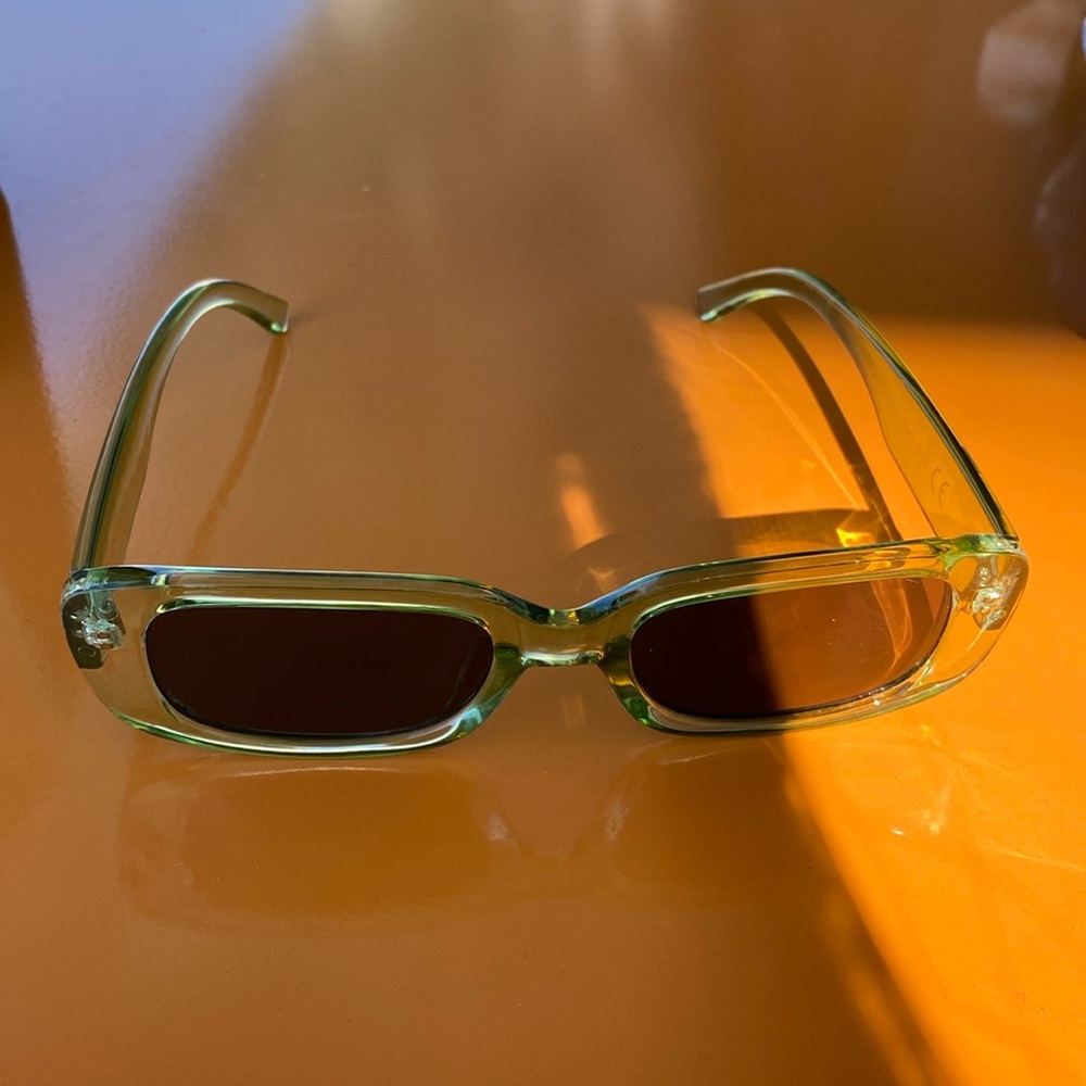 Green and Pink Sunglasses